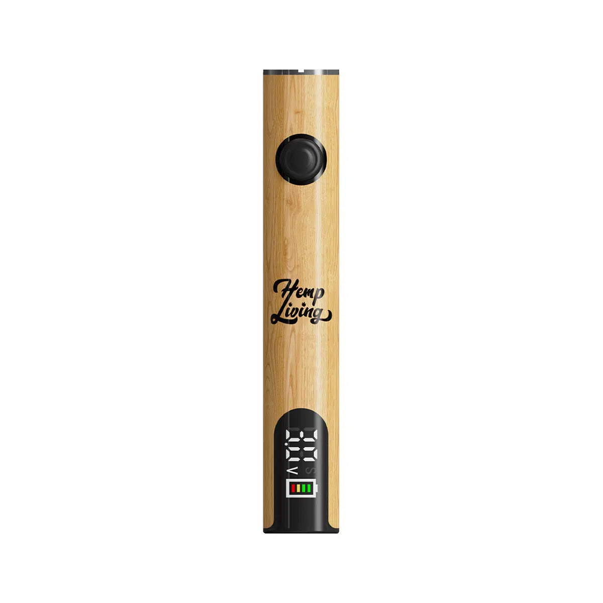 Hemp Living - 510 Thread Variable Voltage LED Display Smart Vape Battery